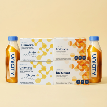 باقة 60 يوم – 2 يوني مايت + 2 بلانس+ 2 زجاجة